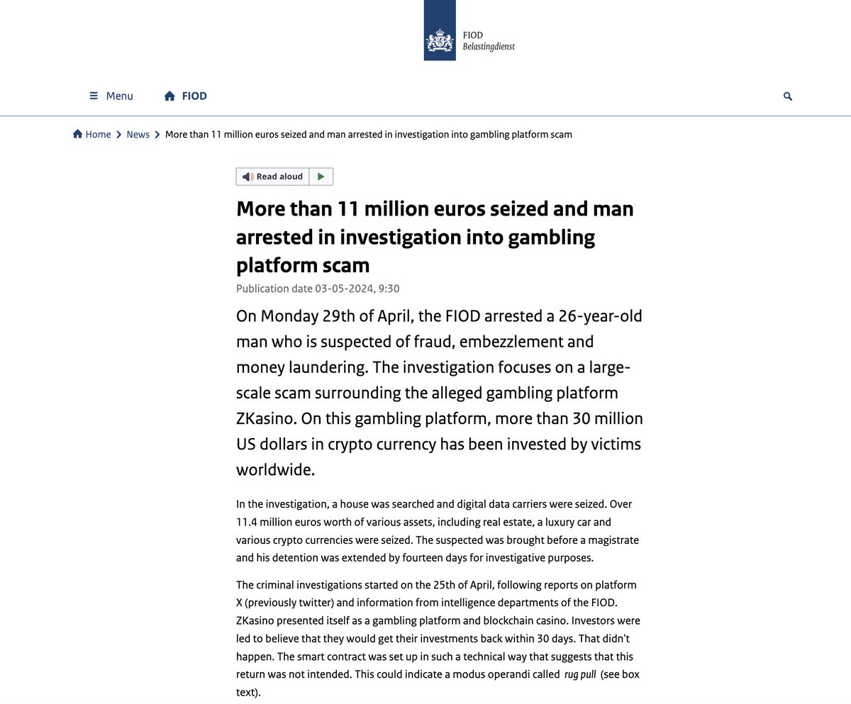 <a href="/Derivatives_Ape/">Derivatives Monke</a> “Who tf stole all our coins 😭” 

You really have no shame as a scammer.