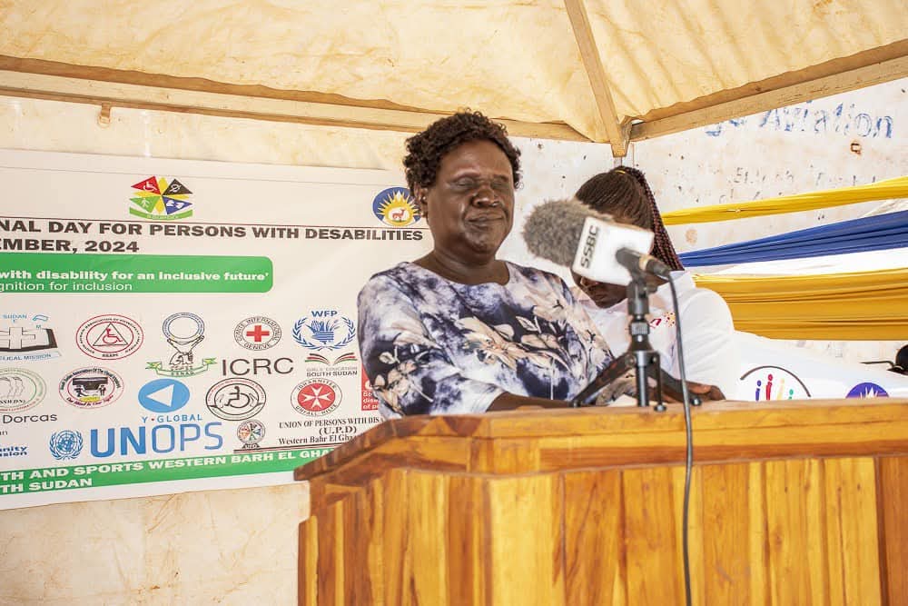 MgcswssMinister's tweet photo. The #MGCSW in collaboration with #SSUPD with support from #UN agencies, #NNGOs and private sectors this year, 2024 celebrates IDPD in Wau.

The IDPD celebration is held under the theme; “Amplifying the leadership of persons with disabilities for an inclusive Future." https://t.co/aKdVyWh04a