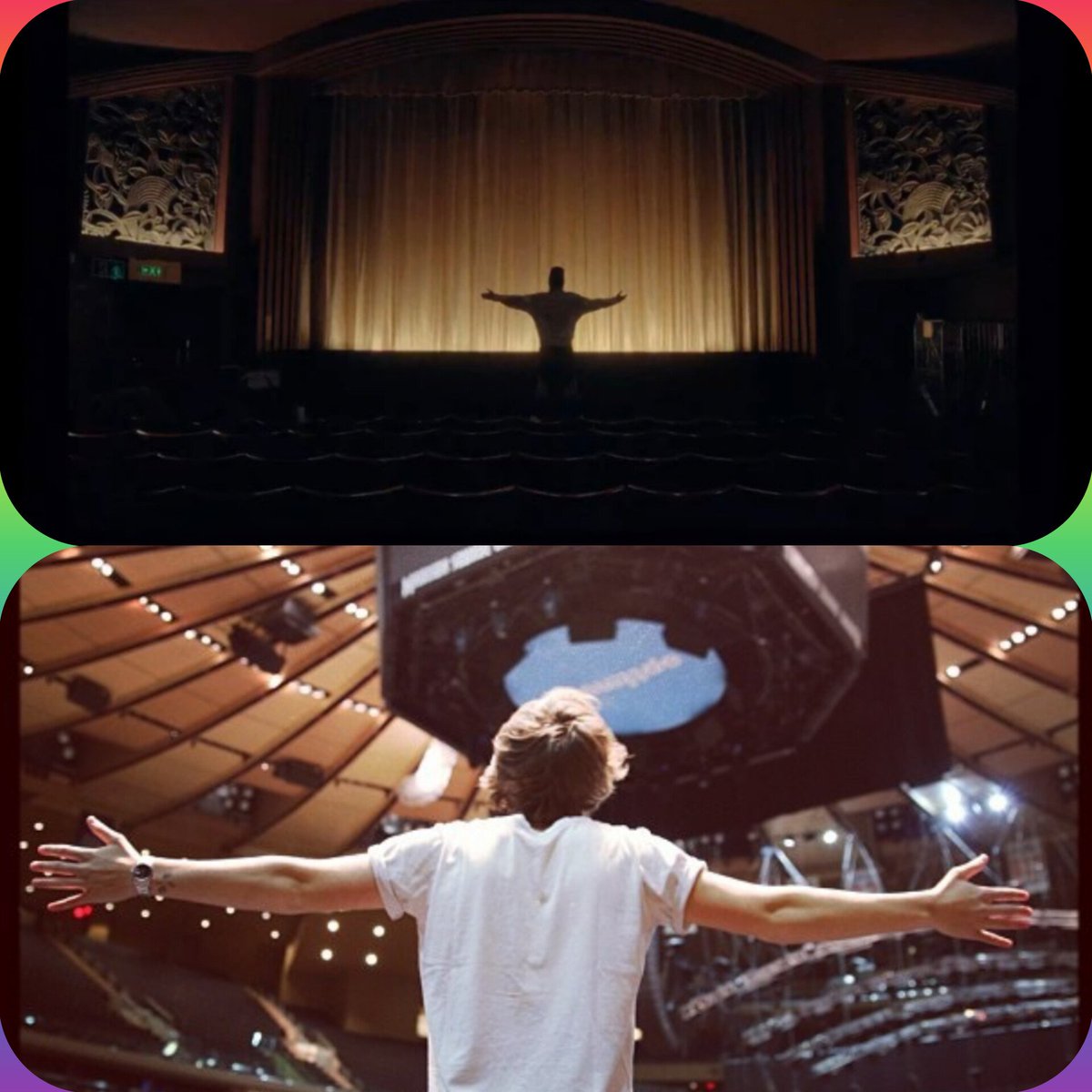 KStomska's tweet image. Do you get déjà vu?
#LouisTomlinson #HarryStyles #SameEnergy #iconicpicture #OT5Forever 
📸 addidas football (top picture)