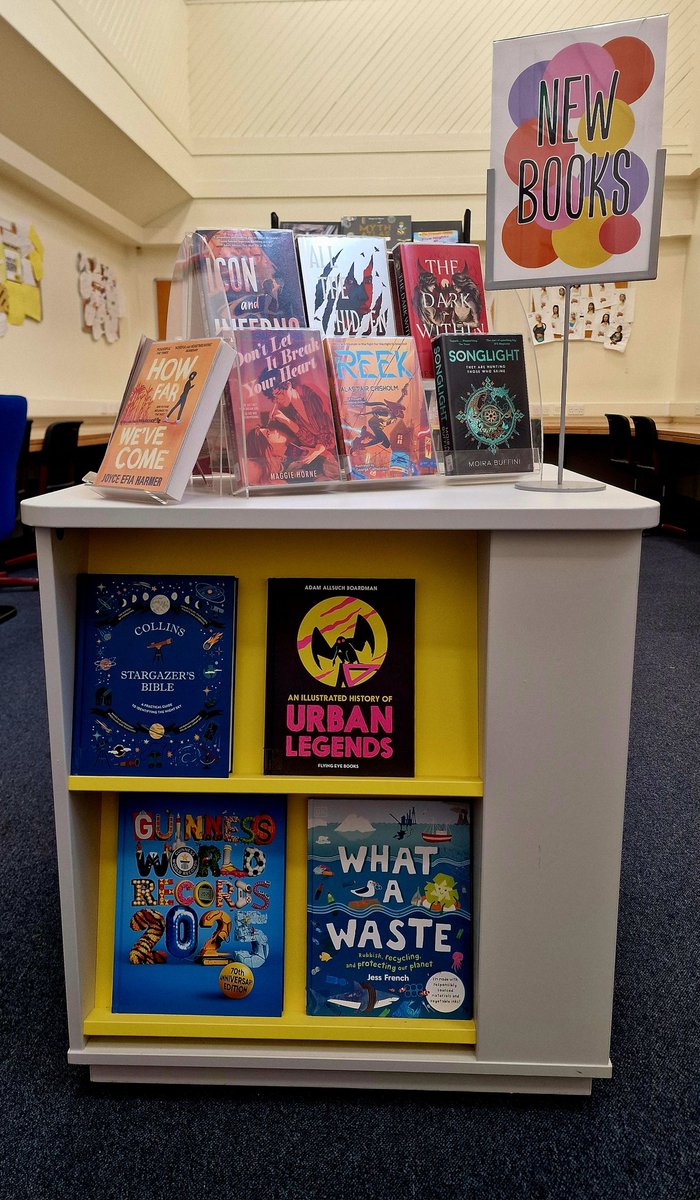 Knightswood School Library tweet media