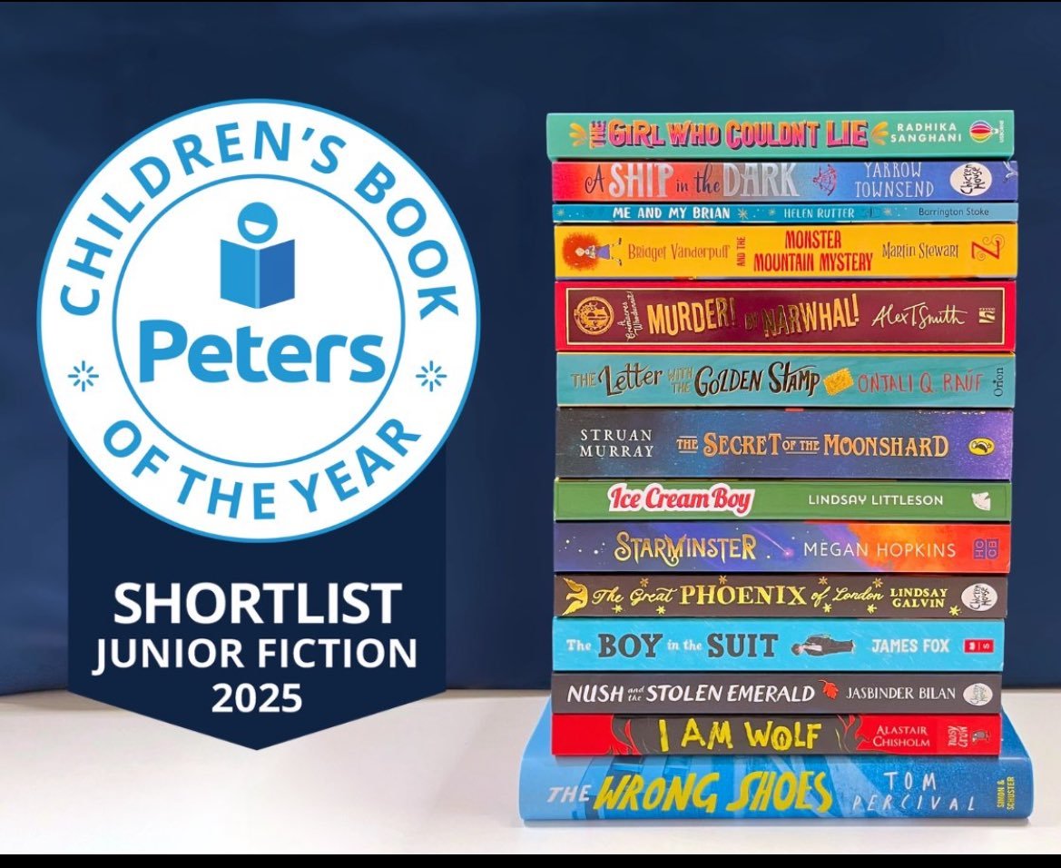 alastair_ch's tweet photo. Some lovely nearly-Friday newsโฆย I AM WOLF is shortlisted for the Peters Children's Book of the Year, thank you so much!
Congratulations to everyone listed โย here's the full list of all the amazing books ๐
https://t.co/s0kjYiOCzu
@Petersbooks @NosyCrow #IAmWolf #KidLitUK https://t.co/UIor3IarTR