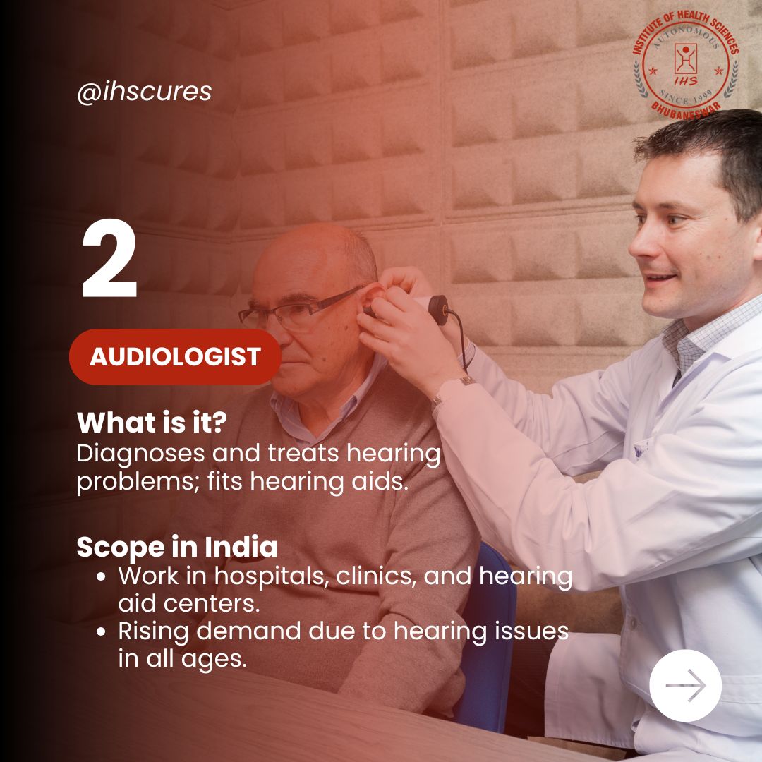 IHScures's tweet photo. Explore the 7 most demanding career options after BASLP!

Follow @ihscures to stay updated on more Physiotherapy, Autism &amp; other rehabilitation disorders

https://t.co/qEIXag1fFz
#baslp #healthcare #ihs #bhubaneswar #medical #carrier #careergoals #medicalstudent https://t.co/105Ezntc0y