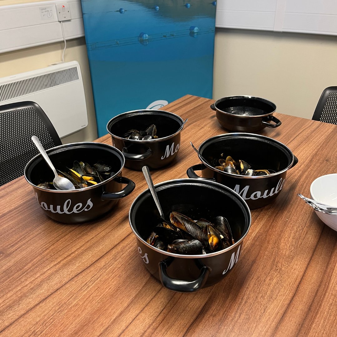 Brakes_Scotland's tweet photo. One (s)hell of a day visiting @scott_shellfish for a factory tour and tasting session last week! 🦪 🍽️
Big thanks to the team for a warm welcome and fascinating insight into sustainable shellfish production in Scotland! 🐟
#ScottishShellfish #ScottishSeafood #SustainableSeafood https://t.co/PNMPgvkpze