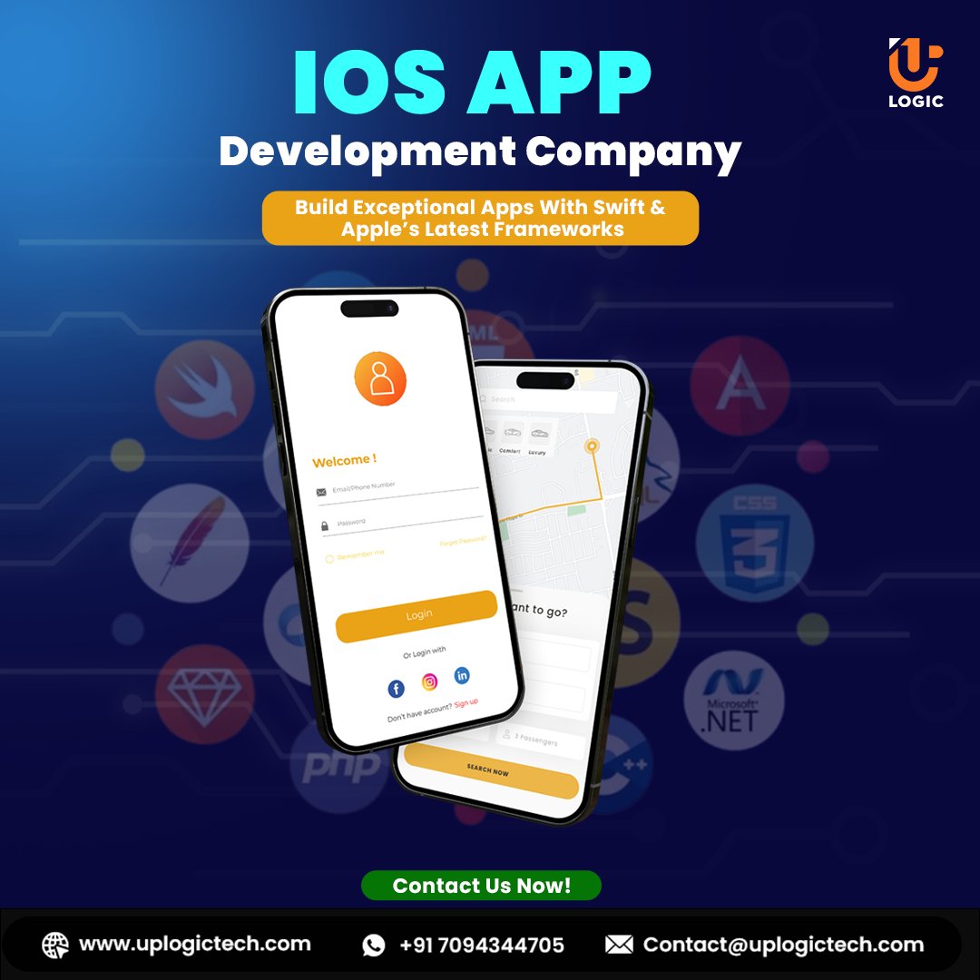 Uplogictech's tweet image. Every successful business needs a robust digital presence. With our expertly designed #iOSapps, you can improve customer interactions, drive sales, & position your brand as a leader in the market
To Know More: uplogictech.com/ios-app-develo…
#nativeappdevelopment #SwiftAppDevelopment