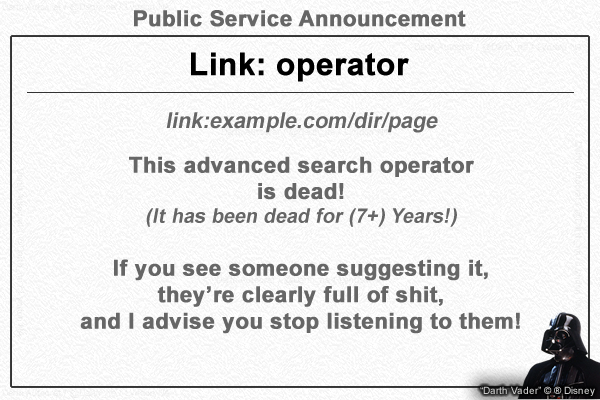 #SEO #PSA #LinkOperator

Please retweet 
(re-x? re-xeet?)