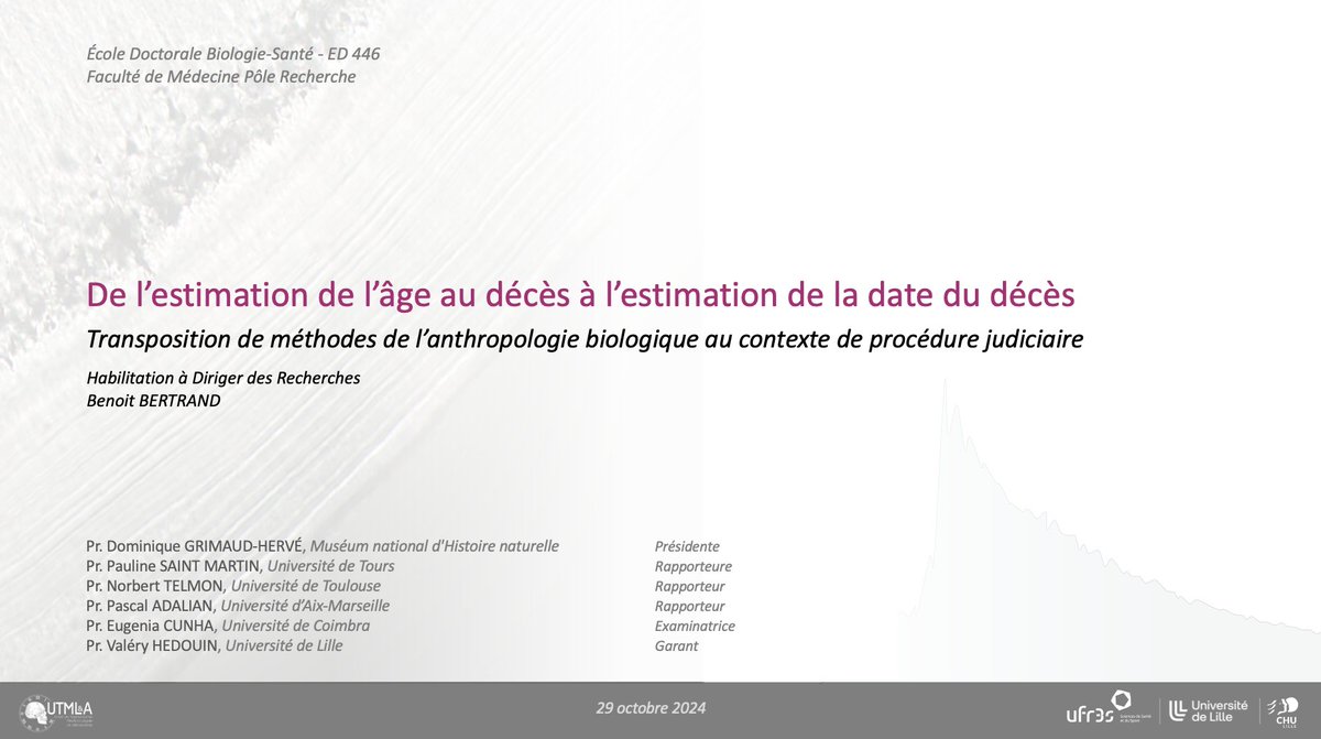 Unité de Taphonomie Médico-Légale & Anatomie tweet media