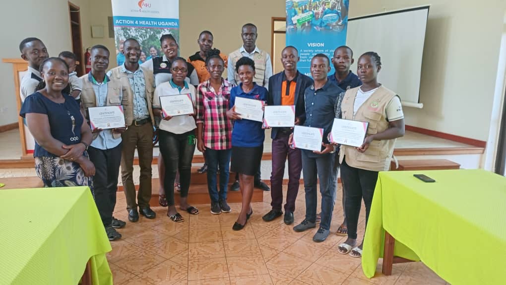 KampalaYec's tweet photo. We are grateful to @action4hU &amp; @dsw_intl for having supported our young people all the way through as we collaboratively implemented the #EmpowerYouthProject Big up  diligent team of young people &amp; project officers; @Namwese2009 and @AbbuKalange for walking this journey with us https://t.co/mBJIU93Bzh