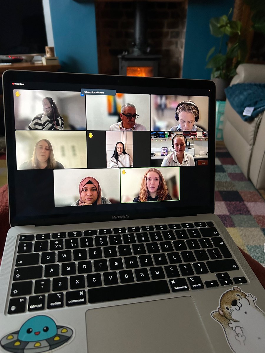 Grateful to this lovely bunch of people answering our questions, giving tips and providing reassurance <a href="/RCSLT/">RCSLT 💙</a>  #rcsltstudentday