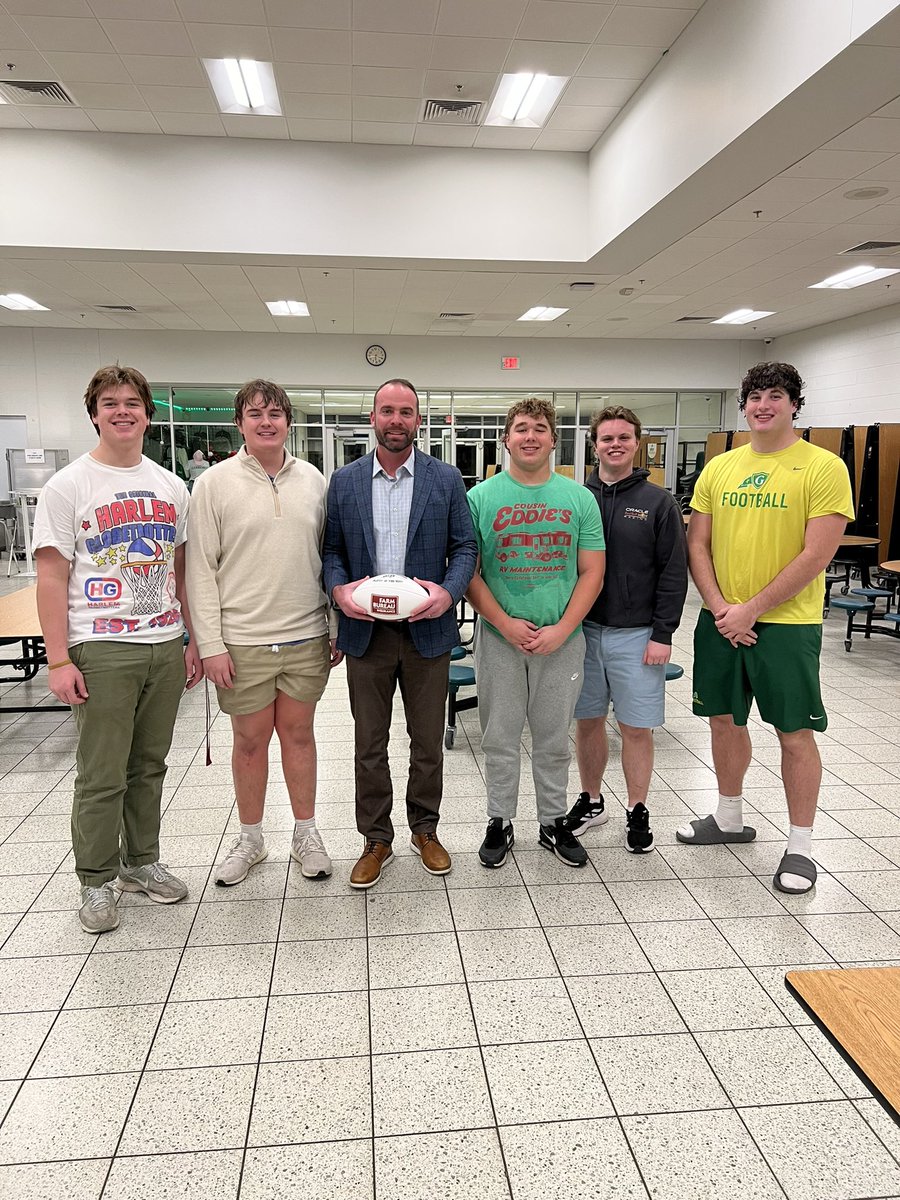 Congratulations to our Offensive Line for being named Farm Bureau Insurance Player(s) of the Week!