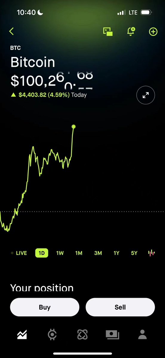 CharlesXue49550's tweet photo. 十万大关终于今天破了！sky is the limit! https://t.co/OszbQRhJRK