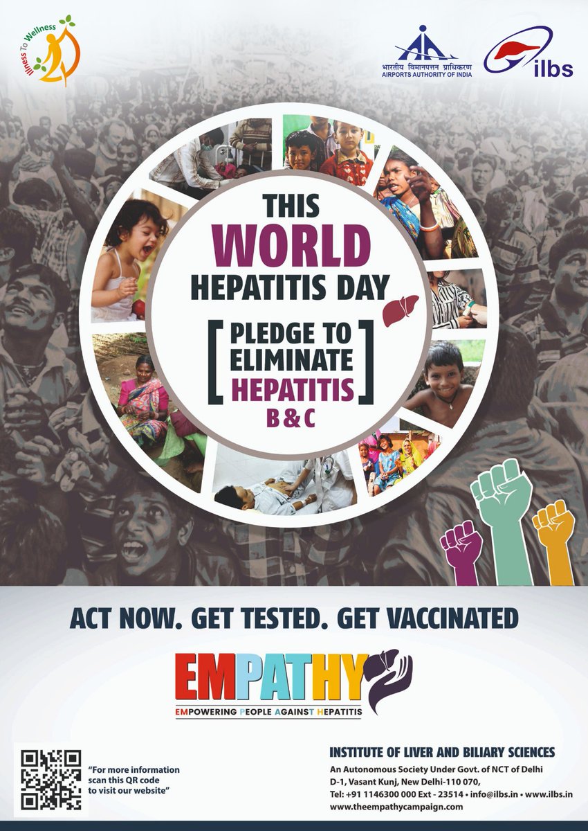 aailbrairport's tweet photo. Spreading awareness, saving lives! @AAI_Official airports join hands with @ILBS_India to highlight the importance of liver screening for Hepatitis B &amp; C through #FIDS displays. #HepatitisAwareness #HealthyIndia @MoCA_GoI https://t.co/vMzDRXY2Cp
