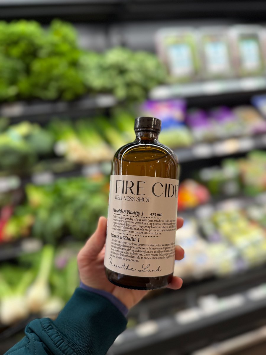 So excited to see our Fire Cider hitting the shelves of more and more retailers! Have you tried our wellness shot yet?!