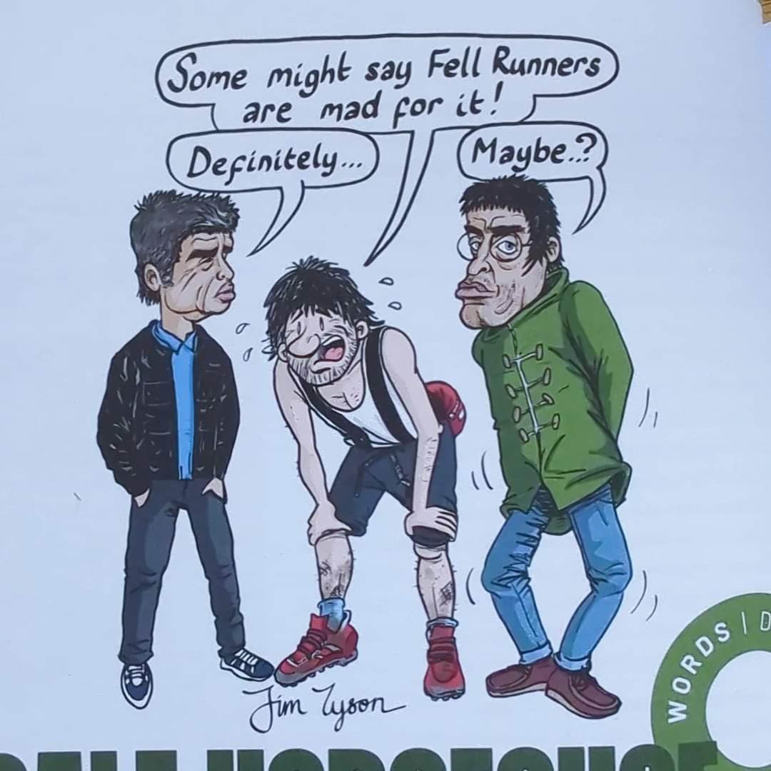 The Gallagher brothers are standing on the shoulders of a giant in the fell running world- Darren Fishwick! What's the story? Well, you'll find out in the latest Fellrunner Magazine. Don't go crying your heart out if you miss out!