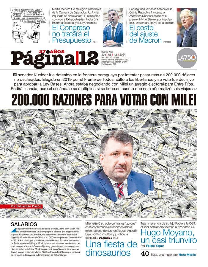 RP360tvp's tweet photo. 200.000 razones para votar con Milei. Sera #kuka o #liberto #SenadorKueider https://t.co/fPlqavLEpQ