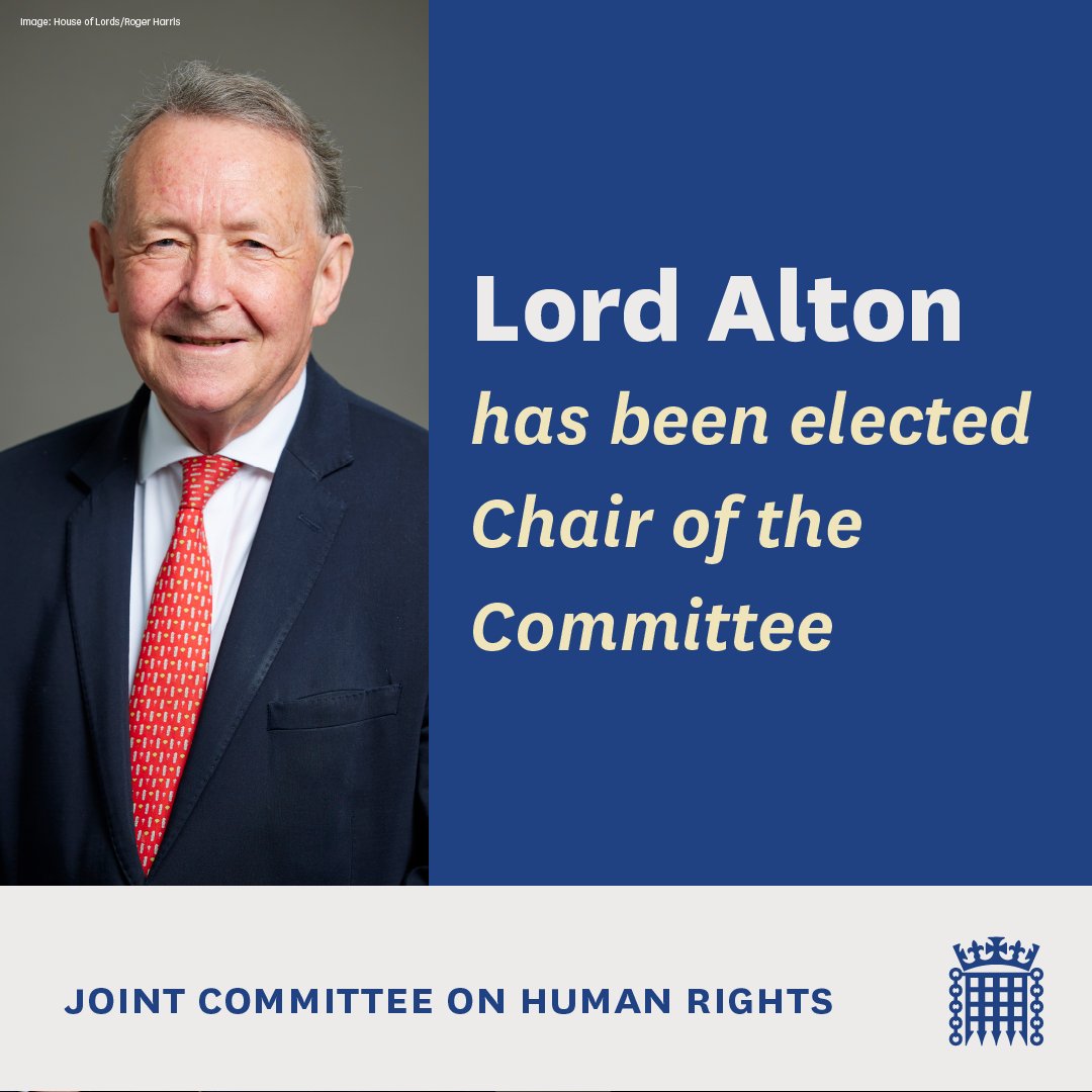 UK Parliament Human Rights Committee tweet media