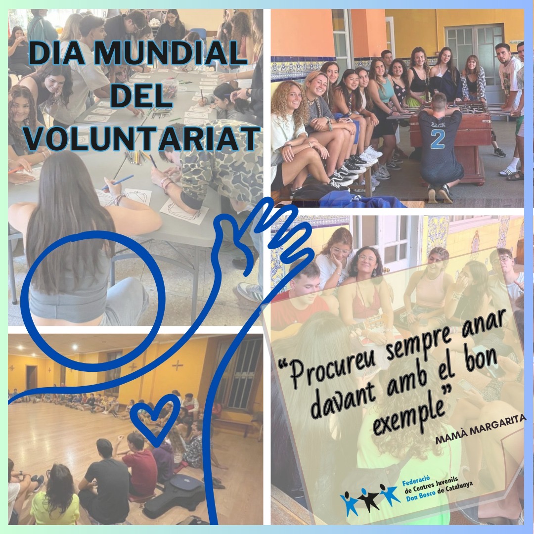 Avui celebrem el dia del voluntariat... dia on es reconeix el compromís que, a través del nostre temps, habilitats i energia, portem a terme amb els infants, adolescents i joves dels centres juvenils, i amb tota la comunitat.  #DiaInternacionaldelVoluntariat #5D #educantamblelcor