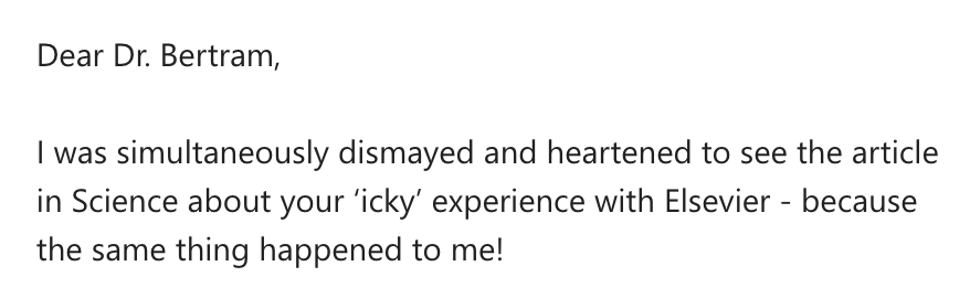 Two days ago, I shared my story of having my identity stolen to publish fake peer reviews  

The number of academics who have reached out with similar stories is shocking—impersonated in the same way, receiving AI-written reviews, etc

science.org/content/articl…