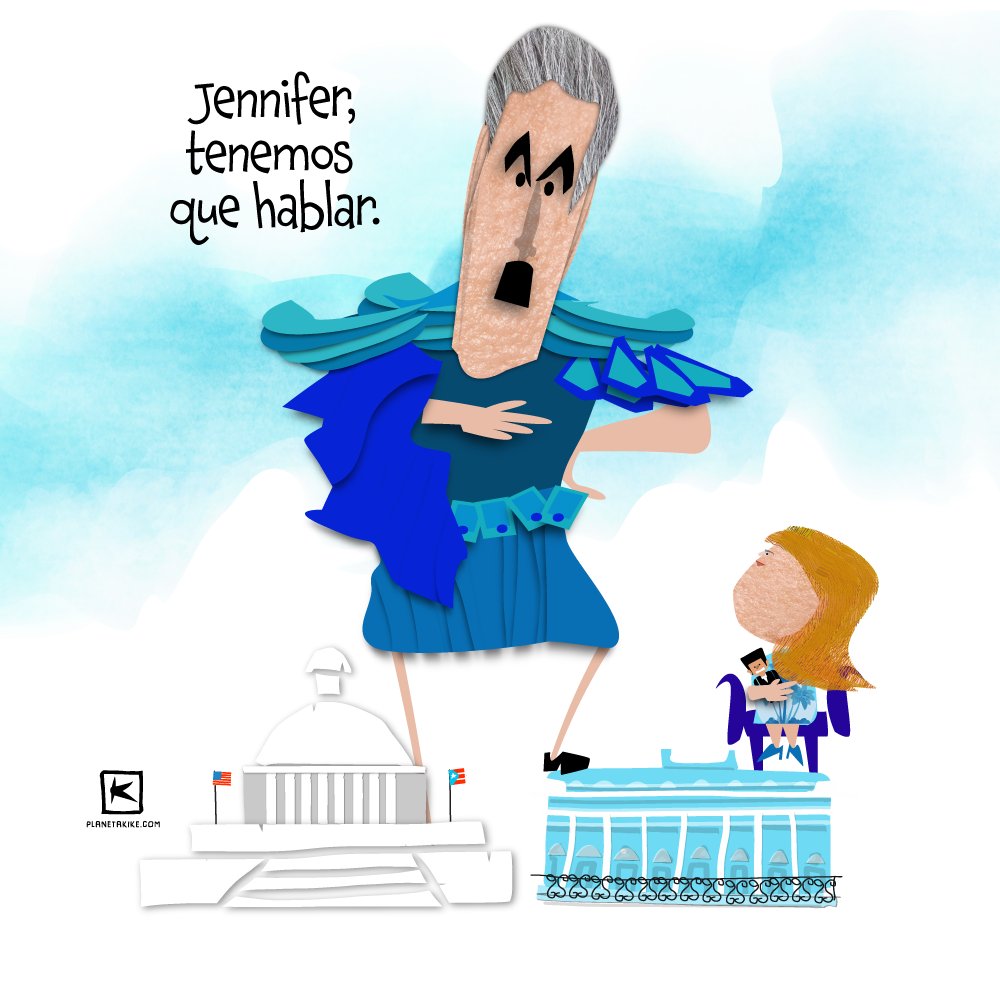Jennifer, tenemos que hablar, dibujo de Kike Estrada 