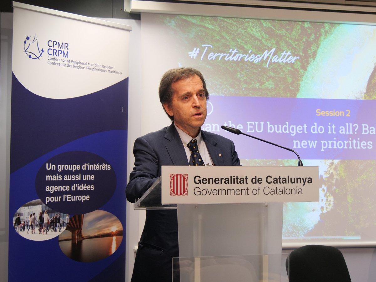 CPMR (@cpmr_europe) on Twitter photo Introduction by Professor <a href="/FrancescTrillas/">Francesc Trillas</a>, Secretary of Economic Affairs and 🇪🇺EU Funds of <a href="/govern/">Govern de Catalunya</a>
He stresses that "European Regions are a strategic advantage if we want to keep our distinct EU economic and social model and achieve strategic autonomy" Introduction by Professor <a href="/FrancescTrillas/">Francesc Trillas</a>, Secretary of Economic Affairs and 🇪🇺EU Funds of <a href="/govern/">Govern de Catalunya</a>
He stresses that "European Regions are a strategic advantage if we want to keep our distinct EU economic and social model and achieve strategic autonomy"
