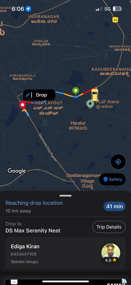 itsmnkdixit's tweet photo. @RapidoCares Booked a cab, driver denied after accepting the ride. Dropped me midway and is not cancelling the ride. Your support sucks as usual. No option in app to reach out to you. https://t.co/i1tzTDyxAn
