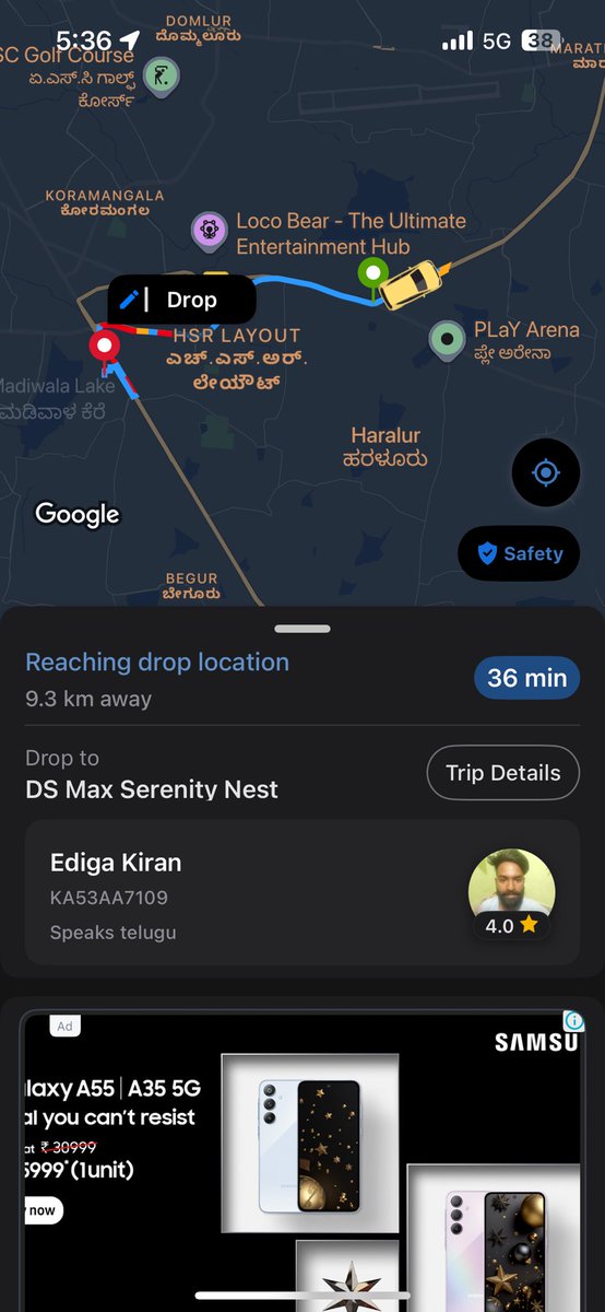 itsmnkdixit's tweet photo. @RapidoCares Booked a cab, driver denied after accepting the ride. Dropped me midway and is not cancelling the ride. Your support sucks as usual. No option in app to reach out to you. https://t.co/i1tzTDyxAn
