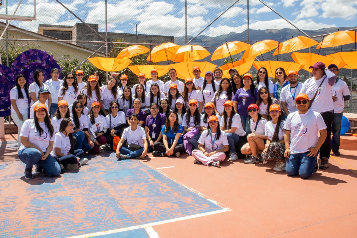 OIMEcuador's tweet photo. 📌#Quito | En conmemoración del #25N, nuestro #CentroAMOR participó en la "Ruta Educativa por Nuestros Derechos", organizada por la @RedVioletaEc. Este encuentro contó con actividades educativas enfocadas a la prevención de la violencia contra la mujer.
Con el apoyo de @StatePRM https://t.co/SlJlzkrbpg