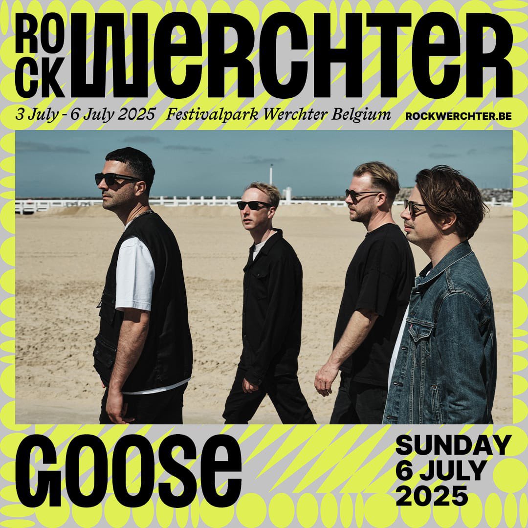 wearegoose's tweet photo. The word is out! @RockWerchter https://t.co/XCzJR8ZiQQ