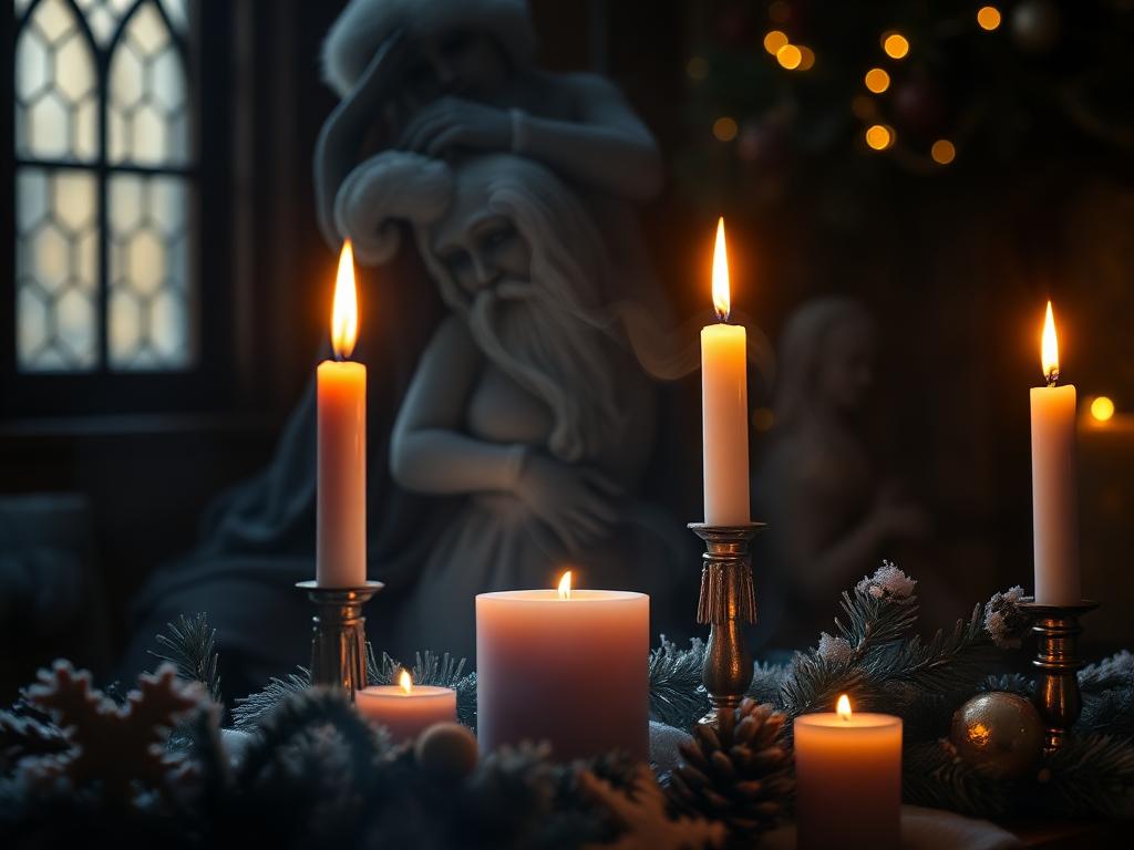 craftXandra's tweet photo. Experimenting with compositions and I get this bearded wonder... not sure whether that's Christmas past, future or present at this point... any suggestions?? https://t.co/FdklXvUHRY