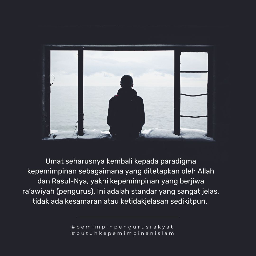 putriyanaazs's tweet photo. #PemimpinPengurusRakyat
#ButuhKepemimpinanIslam https://t.co/rCInFbTleI