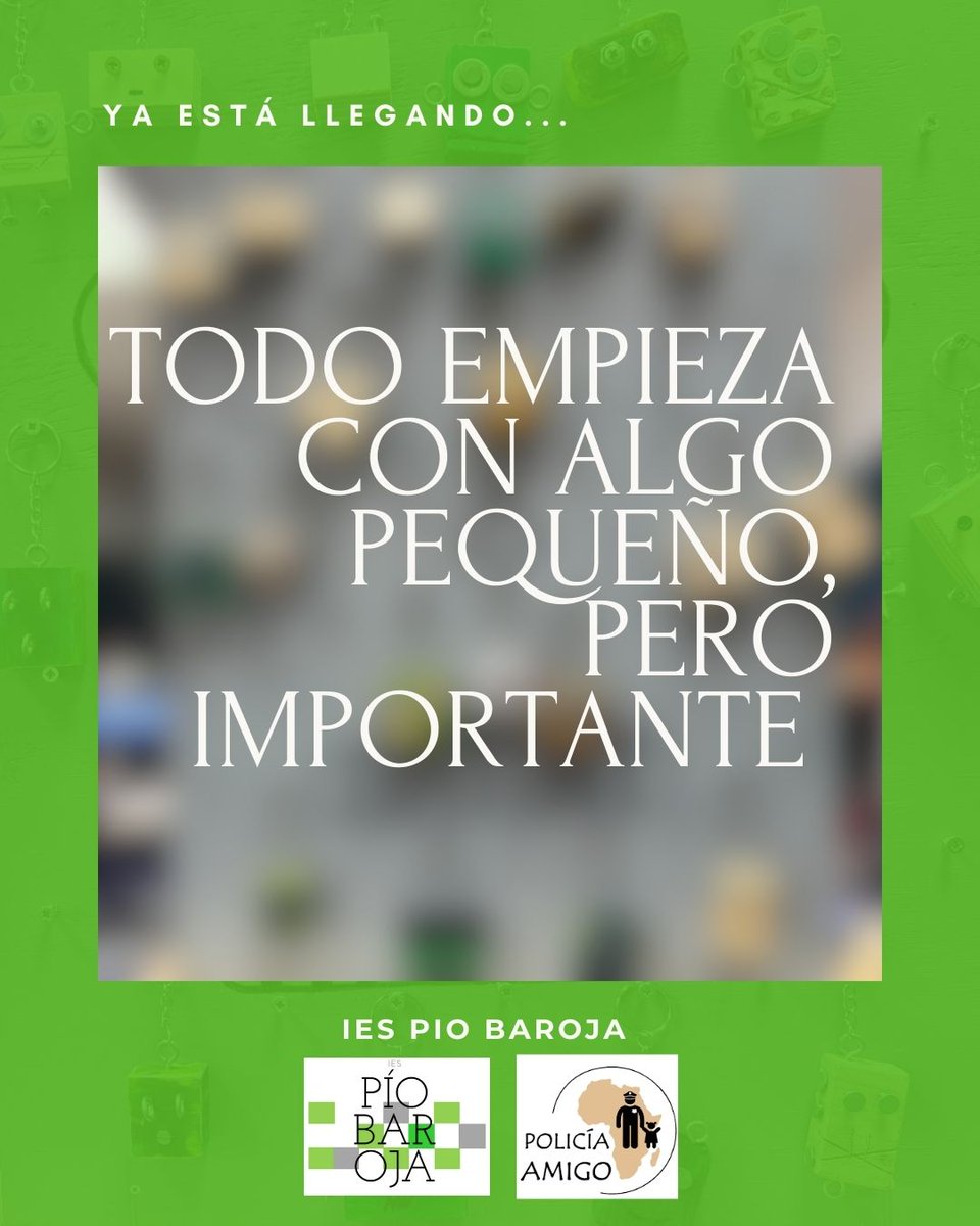 ¡Seguimos en el juego!...

🔧🤏 Todo empieza con algo pequeño, pero importante.

¿Lo has encontrado ya? 👀 🤔

Faltan tres días para revelarlo! 🎁🎉

#AprendemosHaciendo