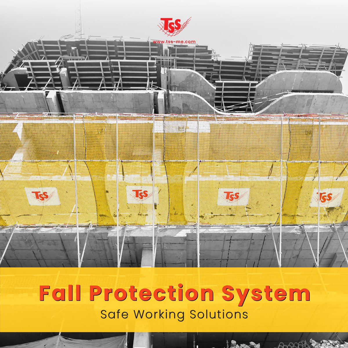TSS_MiddleEast's tweet photo. Ensuring Safety at Every Height
At #TSS, we specialize in fall protection systems to secure work environments for those operating at heights. 
we provide advanced, industry-compliant solutions tailored to meet diverse structural &amp; operational needs. 
#SafetyFirst #dubai #Bitcoin https://t.co/Syz8OCZGtV