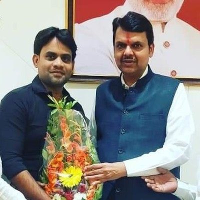 ritesh_satone's tweet photo. मा. श्री. देवेंद्रजी फडणवीस साहेब यांची महाराष्ट्र राज���याच्या मुख्यमंत्री पदी निवड झाल्याबद्दल हार्दिक अभिनंदन.
#देवेंद्रपर्व
#शपथविधी2024
@Dev_Fadnavis https://t.co/9RBrIk8Nuq