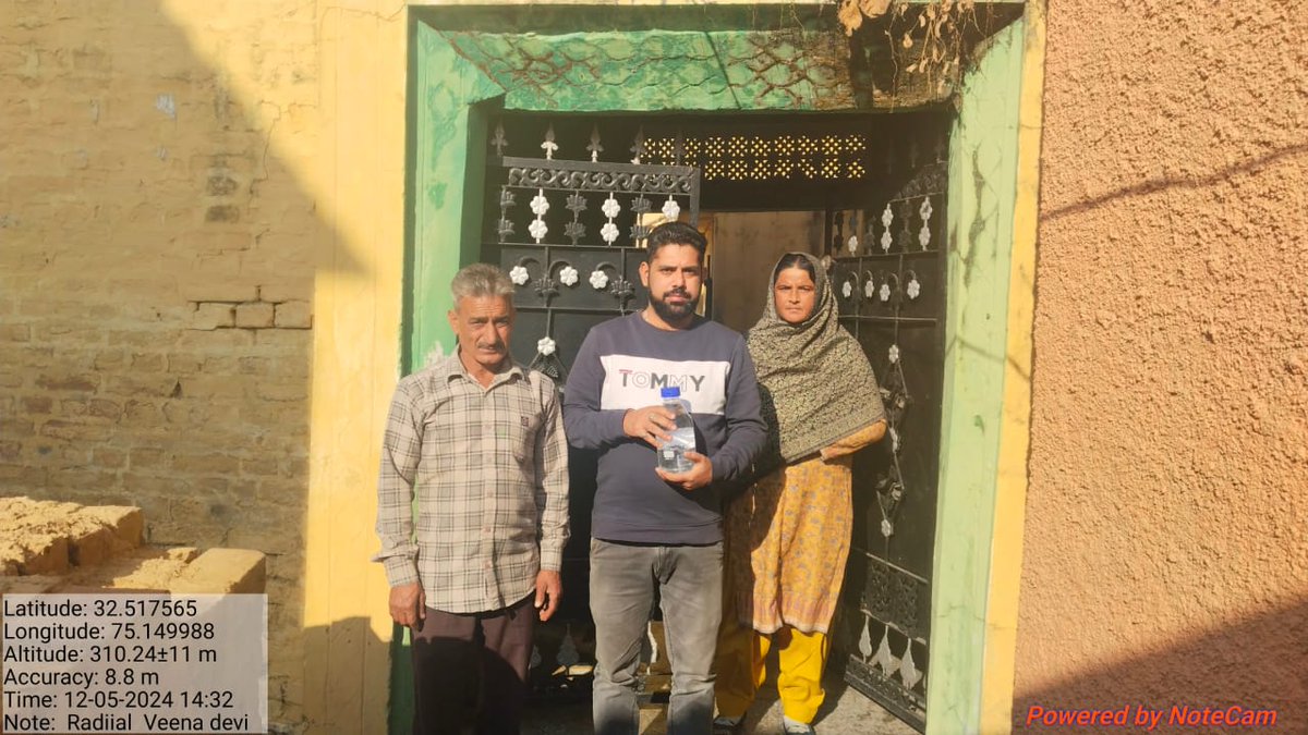 jkmediasocial's tweet photo. #Watersamples from HGJ-certified villages in District #Samba are being collected from schools, Anganwadi centers, health centers, and households for forensic, chemical, and bacteriological testing. #SwasthSamba
@diosamba1 @diprjk https://t.co/xHxBN8QoQ1