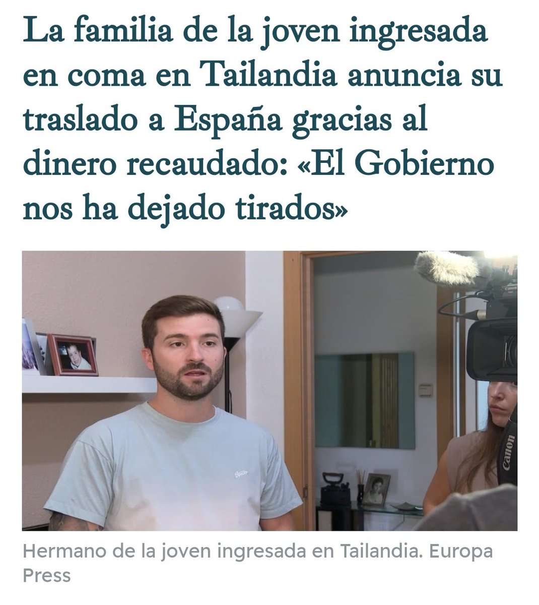 Palestinos, sí, españoles no.