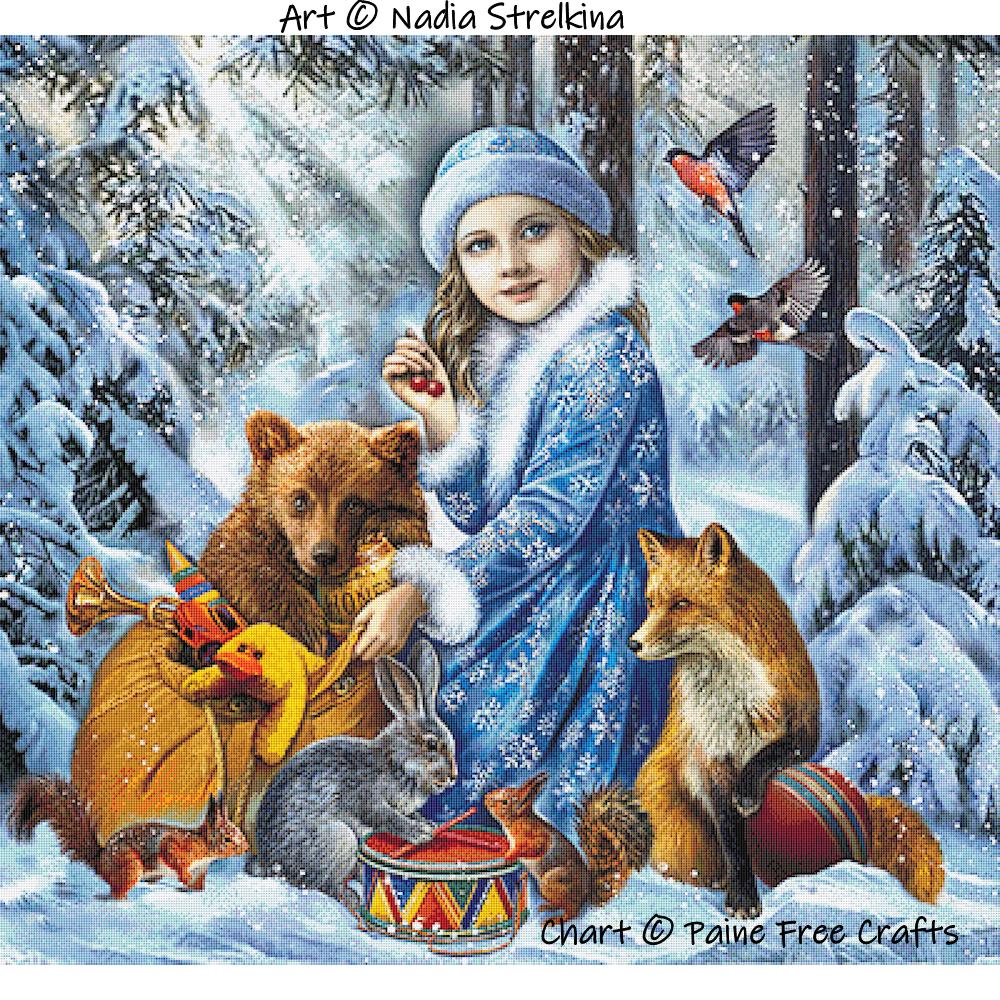 PaineFreeCrafts's tweet photo. A gorgeous wintery scene from Nadia Strelkina - I'm very fond of red squirrels - how about you?

https://t.co/ZeRxZDce7I 

#crossstitching #crossstitchersofinstagram #crossstitcher #fullcoveragecrossstitch #fullcoveragefanatics #xstitchersofinstagram https://t.co/d8evMMyvAl