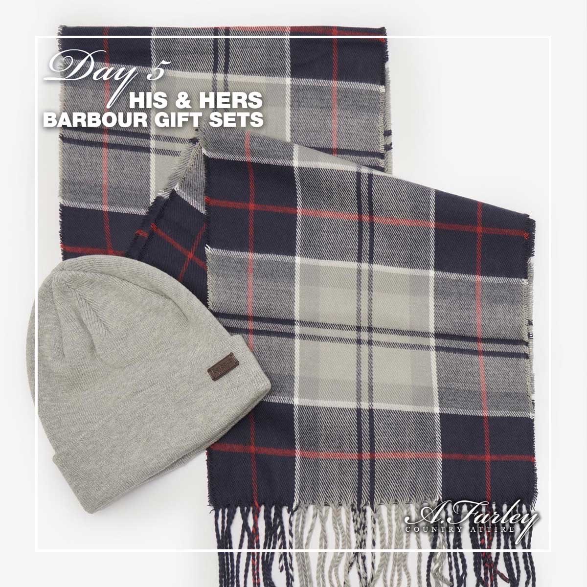 🎄✨ On the 5th day of Christmas A Farley gave to me…. ! ✨🎄

A His &amp; Hers Barbour knitted hat and scarf set! 🤩

How to enter:
🎁 Follow <a href="/afcountryattire/">A Farley Country Attire</a>
🎁 Tag 2 friends
🎁 Share &amp; tag us in your story

⏰ Entries close tomorrow!