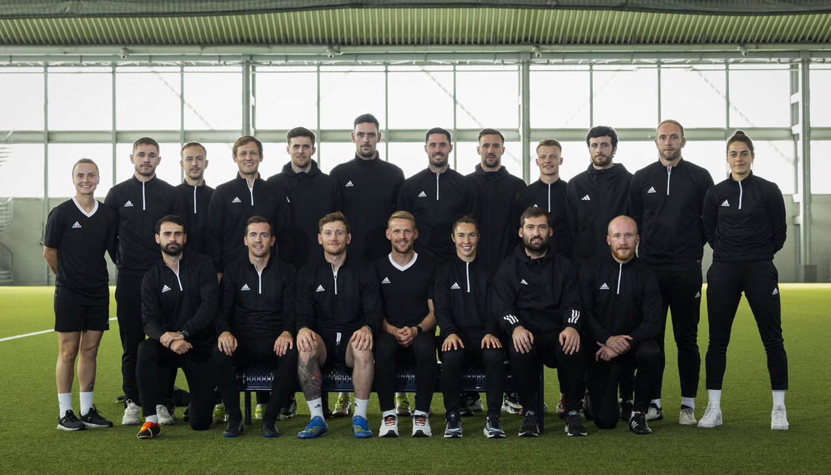 DougieAnderso12's tweet photo. Well done to all the candidates on the @ScottishFA @UEFA B Licence for @PFAScotland Pro Players who have completed their final practical assessments.
Good luck to all for the future.
#ScottishFACoachEd https://t.co/VdeAh6CMrD