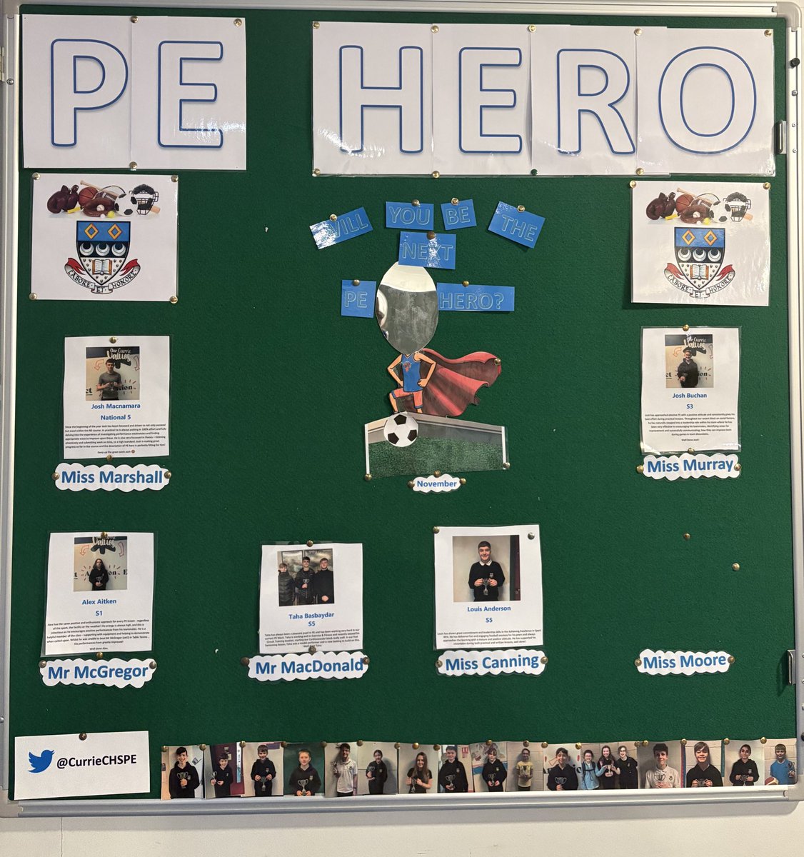 Currie CHS HWB tweet media