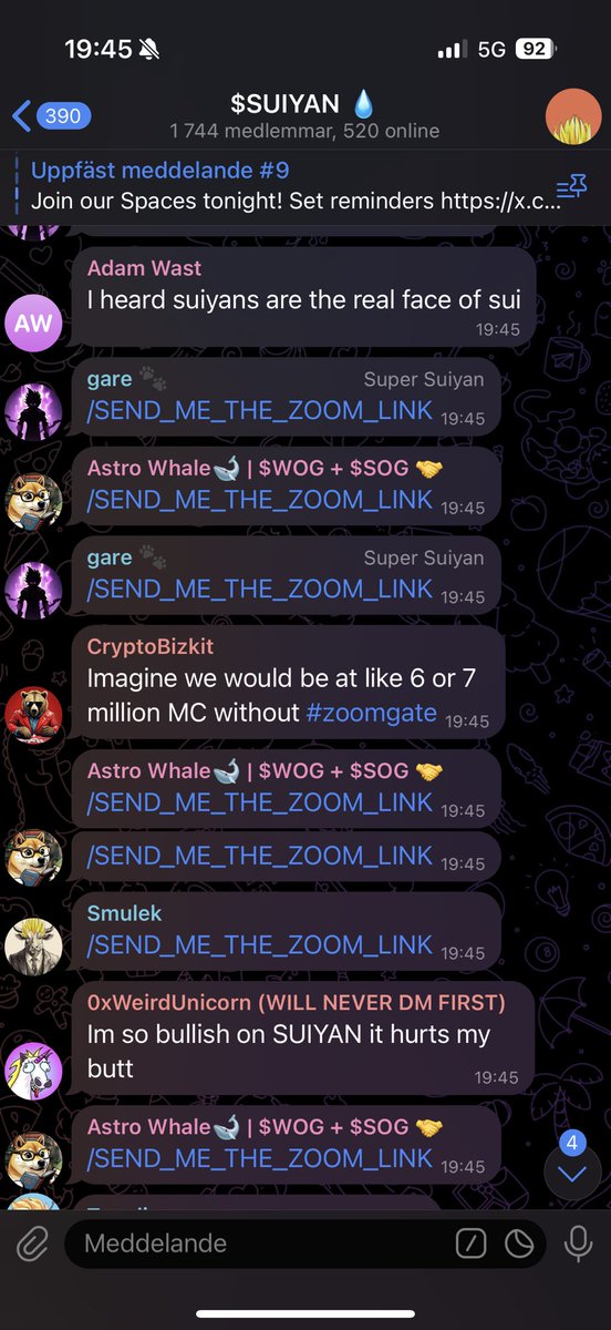 givarlol's tweet photo. My own community is cooking me. Send it to zero
#zoomgate
@supersuiyan https://t.co/8uBG9d2EuF