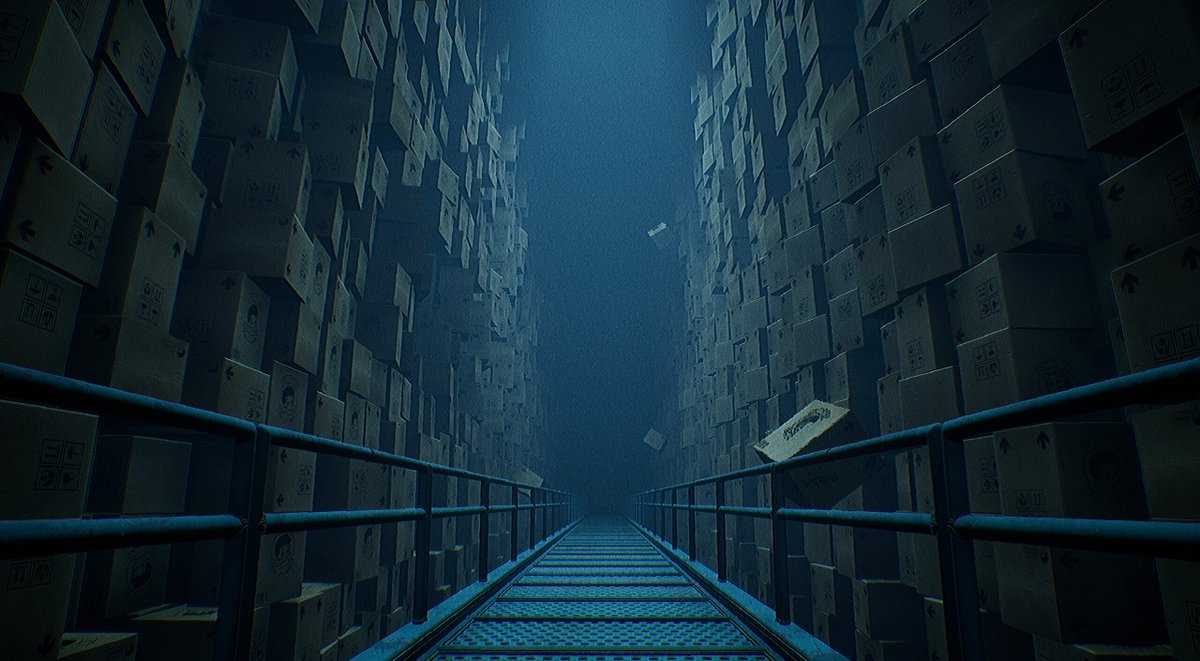 itchio's tweet photo. Dollmare (demo): Scary game about working at a toy factory 

https://t.co/SKrkMgBW2t by @alxgrade https://t.co/7xdvh8MH4i
