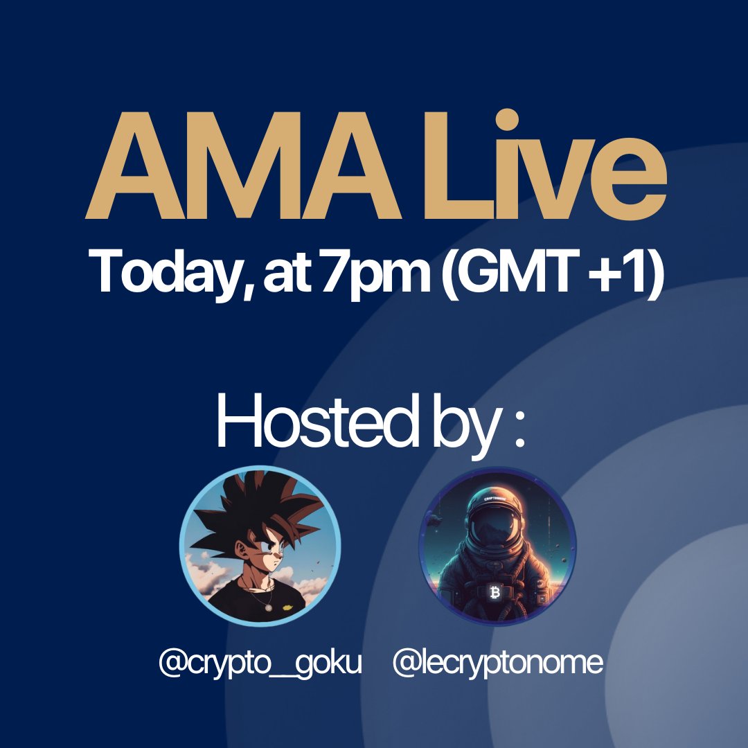 GaleonCare's tweet image. 𝗔𝗠𝗔 𝗔𝗹𝗲𝗿𝘁! 🎙

We’re thrilled to join @Crypto__Goku and @LeCryptonome for an AMA session TONIGHT at 7 PM (GMT +1) on Telegram! 🕖

🇫🇷 This AMA will be in French, so our francophone community, this one’s for you!

🔥 $𝟭𝟳𝟱 𝗶𝗻 $𝗚𝗔𝗟𝗘𝗢𝗡 𝗿𝗲𝘄𝗮𝗿𝗱𝘀 𝘁𝗼 𝘄𝗶𝗻!🔥…