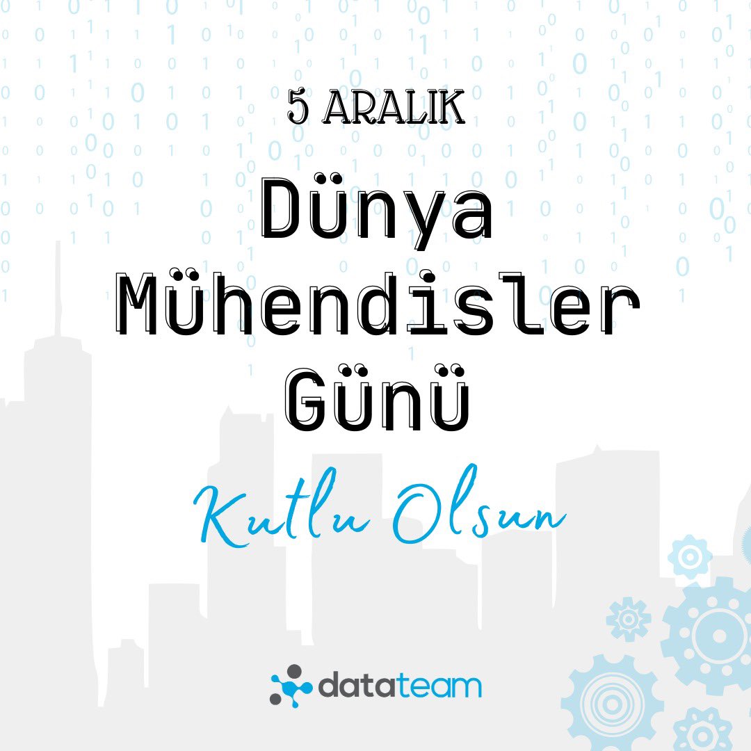 datateamtech's tweet photo. Mühendislerimizin yaratıcılığı ve kararlılığıyla gurur duyuyor, bu vesileyle tüm mühendislerin bu güzel gününü kutluyoruz.✨

#DünyaMühendislerGünü https://t.co/vs23UUzUaT