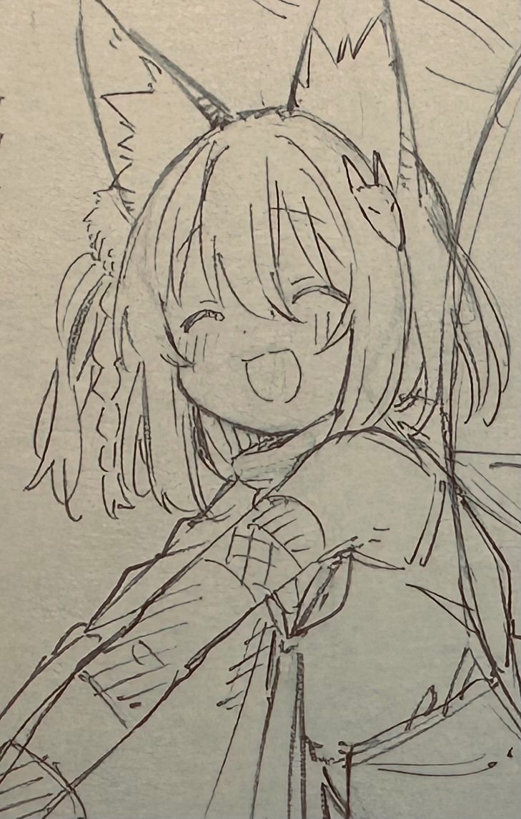 本日も描いてます 