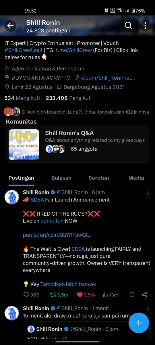 EpGarWin's tweet photo. @Shill_Ronin Belum telat kan? https://t.co/OhhAZ6FTbc