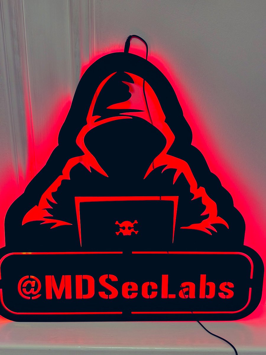 domchell's tweet photo. Some new wall decor for the @MDSecLabs office https://t.co/65ZFLwy5tS