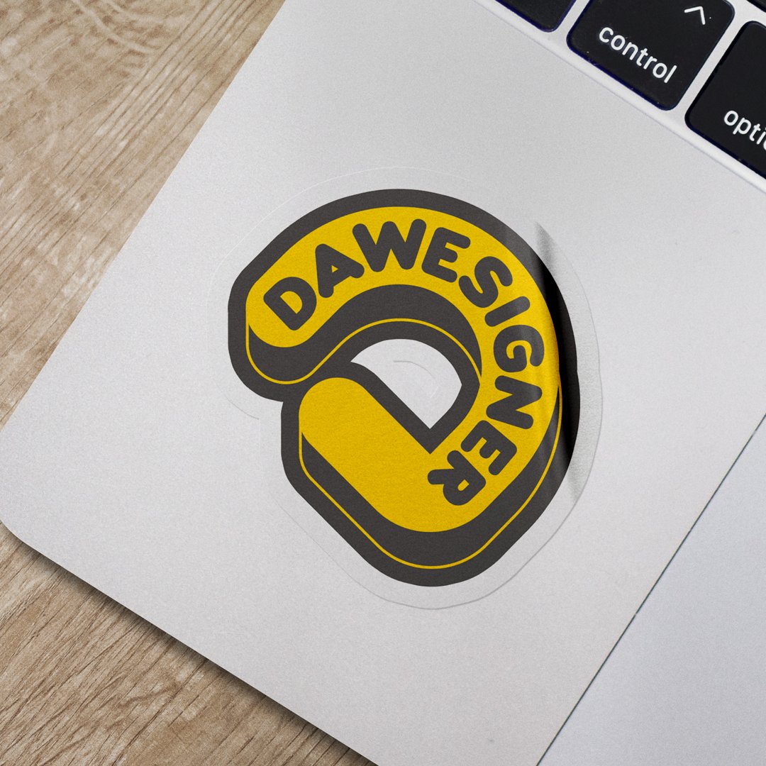 RossDawe11's tweet photo. A bit of a #rebrand for myself, because, why not! #Design #Logo #Yellow #Black https://t.co/FgF9CYcLYy