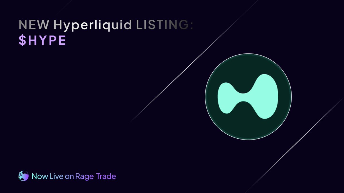 ARB_Universe's tweet photo. 🚀 @rage_trade Adds $HYPE to its Platform! 💥
✨ You can now long or short $HYPE on @HyperliquidX through #RageTrade!
📈 Trade $HYPE here: https://t.co/1GEBma69tv
Join RageTrade and experience:
⚡ Long & Short Trading: Trade both bullish and bearish on $HYPE.
💠 #HyperliquidX Integration: Benefit from the liquidity of HyperliquidX.
🔑 #RageTrade's Innovative Features: Enjoy powerful trading tools and features.
Start trading $HYPE on RageTrade today! 🔥
🔽 VISIT
https://t.co/rMPHjf7Bnh
#ARB_Universe