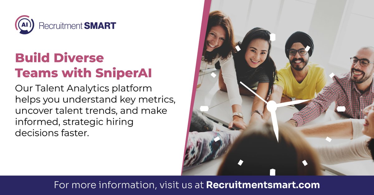 Sniper_Ai's tweet photo. Our AI-powered #SniperAI promotes equitable hiring by removing bias from the recruitment process. Discover how we help companies create more inclusive workplaces.

Book Demo @ https://t.co/8ANKOG3c1w
Visit https://t.co/FzaZ2TbOFV
SAP Store - https://t.co/dYblmuITdG

#AiInHR #Tech https://t.co/w3dteLPI8B