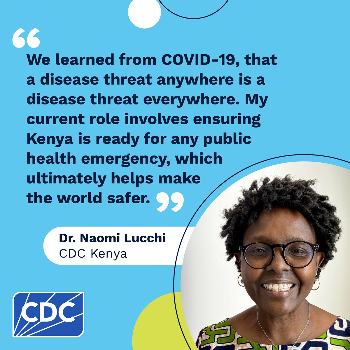 CDC Kenya (@cdckenya) on Twitter photo Dive into the remarkable journey of CDC scientist Dr. Naomi Lucchi, a trailblazer in #GlobalHealth research! From groundbreaking malaria studies to pandemic preparedness, her story is one of resilience & scientific excellence. Read more in <a href="/TheLancet/">The Lancet</a>: shorturl.at/jaWUK Dive into the remarkable journey of CDC scientist Dr. Naomi Lucchi, a trailblazer in #GlobalHealth research! From groundbreaking malaria studies to pandemic preparedness, her story is one of resilience & scientific excellence. Read more in <a href="/TheLancet/">The Lancet</a>: shorturl.at/jaWUK