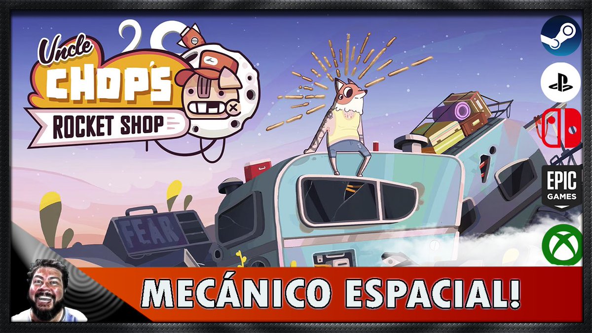SoultakerSpike's tweet photo. ⭐️Uncle Chop's Rocket Shop⭐️Mecánico Espacial - PC/PS5/NS/XBOX #RocketShop #beardenvy @Keymailer 🔥🔥
https://t.co/3shLKMYt4P https://t.co/i5fGEMhNy4